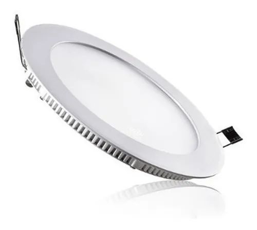 Plafon LED de Embutir 18W REDONDO 22CM 6500K - LUX