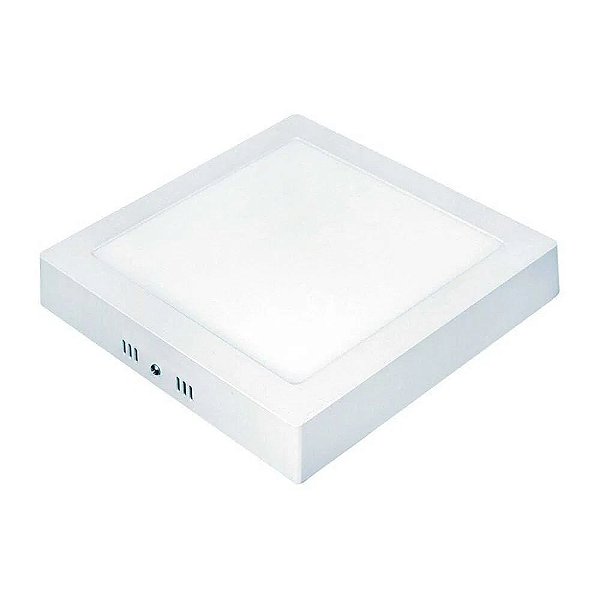 Plafon LED de Sobrepor 24W Quadrado 6500k - LUX