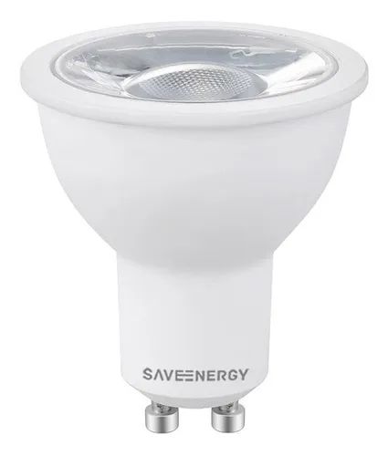 Lâmpada LED 4,8W Dicróica MR16 Gu10 380LM Natural 4000K SE-130.2987 - Save Energy