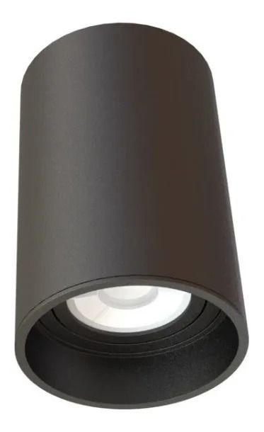 PLAFON SPOT DE SOBREPOR TUBE AR70 PRETO