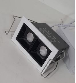 SPOT LED LINEAR De Embutir 4W BIVOLT 30 GRAUS BRANCO BRANCO QUENTE 2700K SOUL