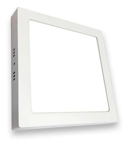 Plafon Led de Sobrepor 18w redondo 22x22 Branco Frio - Kanko