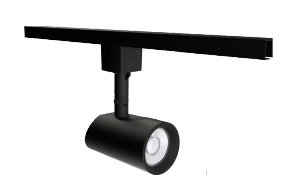 SPOT P/ ELETROCALHA DICROICA MR16 PIPE PRETO - MOON