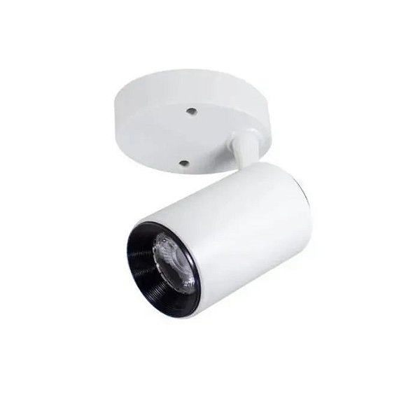 SPOT LED SOBREPOR 7W 3000K BRANCO