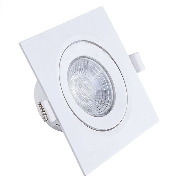 SPOT LED 5W Quadrado 4000K 2 ANOS GARANTIA - STARTEC