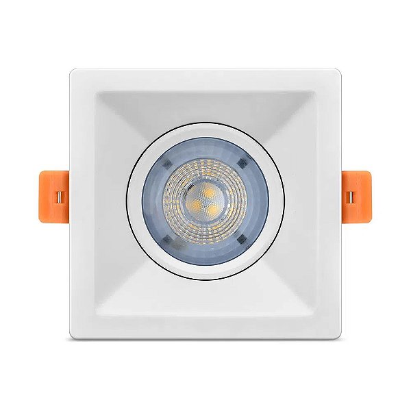 LUMINARIA LED ECOSPOT RECUADO 5W 2700K QUADRADO