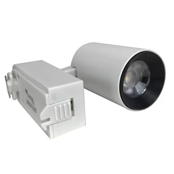 Spot LED de Trilho 7W Branco Branco Quente TRI-7A-BQ - Initial