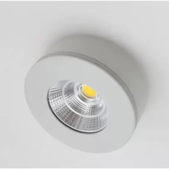 SPOT SOBREPOR BRANCO REDONDO 6500K 5W BIVOLT