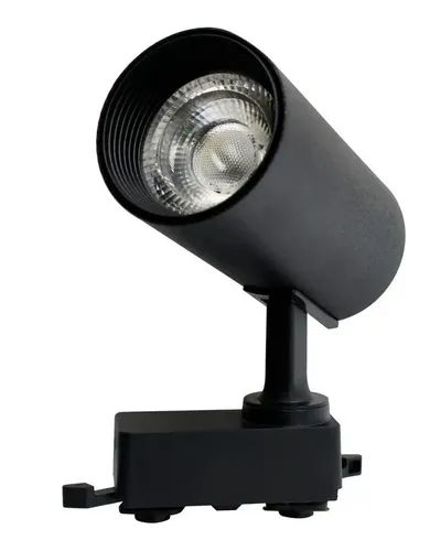 Spot LED de Trilho 10W Preto Natural 4000K - Roya