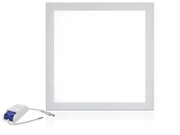 Plafon LED de Embutir 42W Quadrado 40x40 Branco Frio PS-Q42WBF