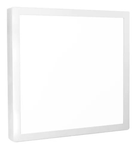 Plafon Led de Embutir 50W 62X62 Branco Quente 3000K - Rey
