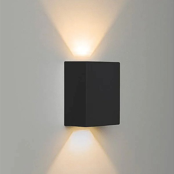 ARANDELA LED EFFEKT 2X4W 480LM PRETA STH6731/30 - Stella