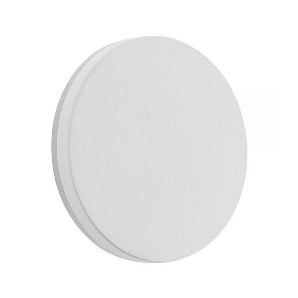 Arandela LED BALIZADOR DISCO 12W BRANCO Branco Quente 3000K - Delis