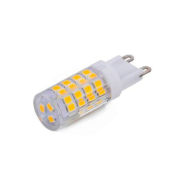 Lâmpada LED Halopin 5W Bivolt G9 Branco Quente 3000K – Reidoled