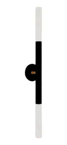 Arandela 1659 BILLET DUPLA FIXA EXT 500X60X95MM GU10 2XMR11 Preto
