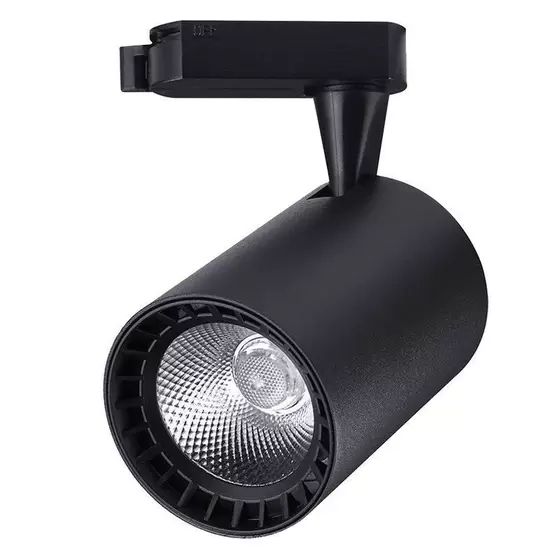Spot LED de Trilho 7W Preto Natural 4000K - RL