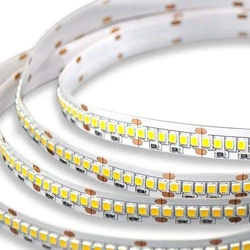 Fita LED 3528 5M 12V 20w/m S/ Silicone Ip20 240 LED/M Branco Frio 6500K - Lumi