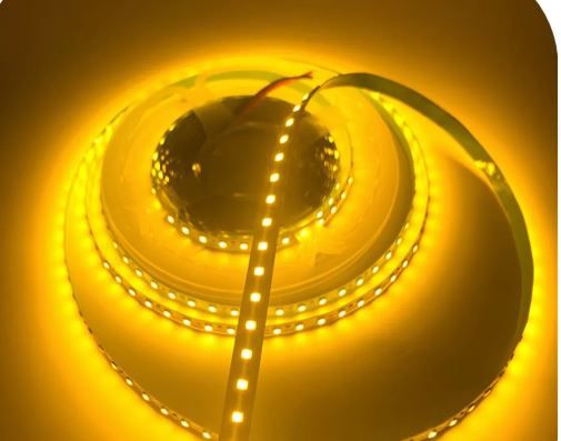 *FITA LED 3528 240 LED/METRO S/SILICONE 5M AMARELO TB-5012