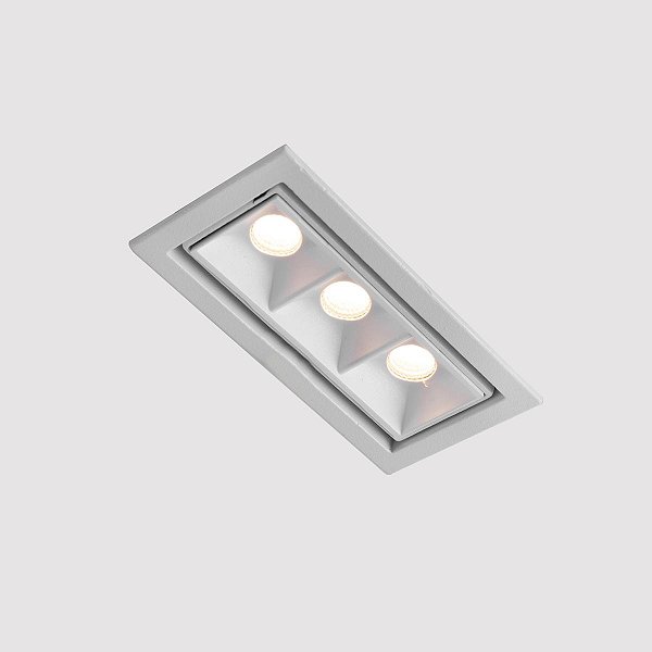 SPOT LED Embutido PICCO 7W 570LM IP40 48º Branco Branco Quente 2700K 5 Anos Garantia - Interlight