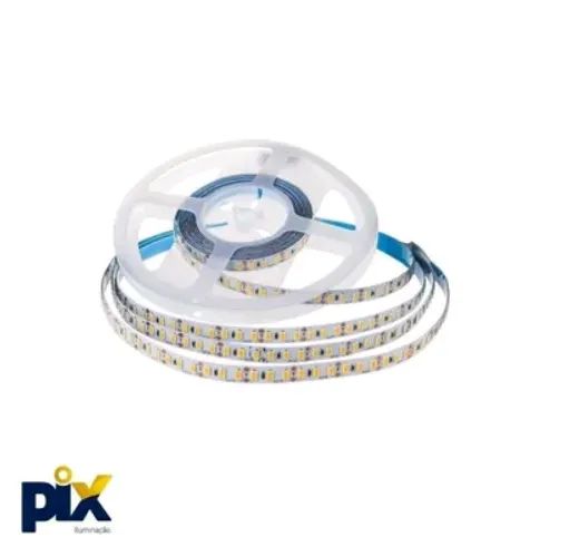 Fita LED 5M 12V S/ Silicone Ip20 60LED/M 5W/M Natural 4000K - PIX