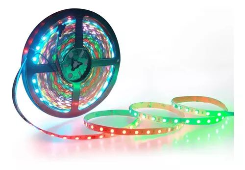 Fita LED RGB 2811 Digital 12V ip65 30 LED /M - Vlx