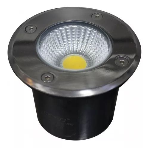 Luminária Led de Solo 3W mini Branco Quente