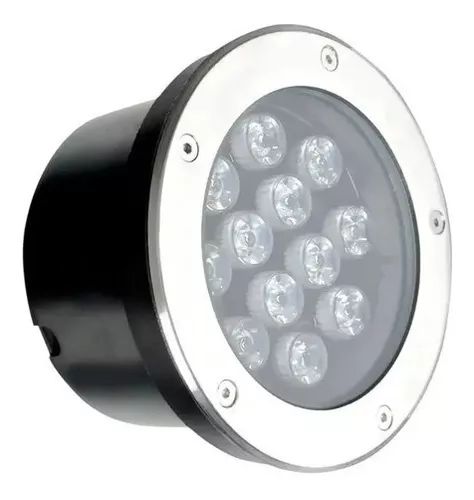 Luminária Led de Solo 12w Branco Frio Dj-12wbf