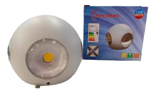 Arandela LED 12W GLOBO Branca Branco Quente BD-B03BQ(2) - ZMLAMA