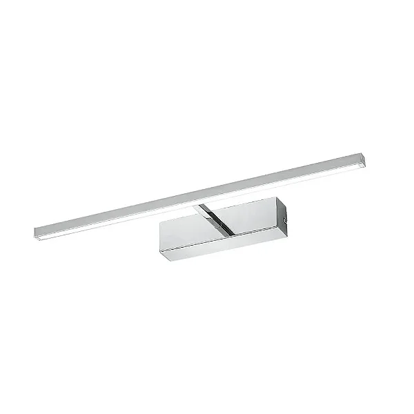 ARANDELA ALUMINIO/ACRILICO LED 8W 3000K CROMADO 4,5X45,2X12,5CM