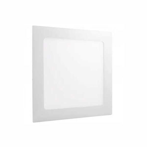 Painel Plafon Led de Embutir 24w Quadrado 30x30 Branco Quente 3000K - MgLight