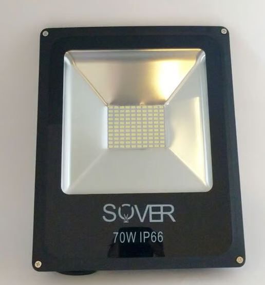 Refletor LED 70W SMD Bivolt Branco Frio 6000K - Sover