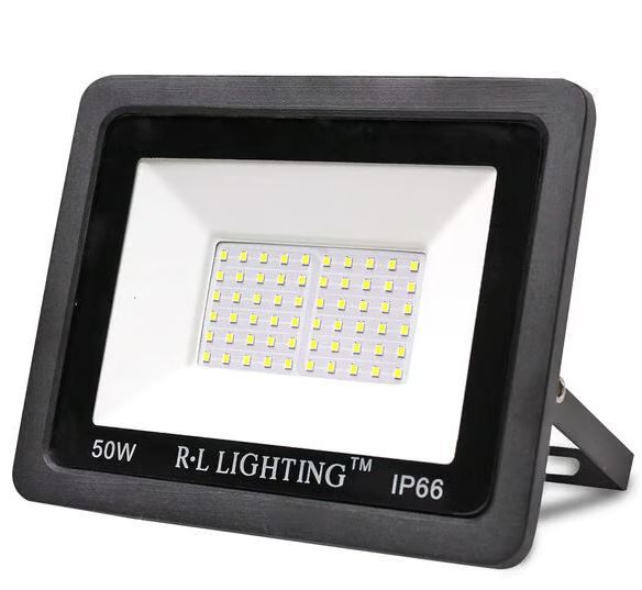 Refletor Led 50W SMD Branco Quente - RL