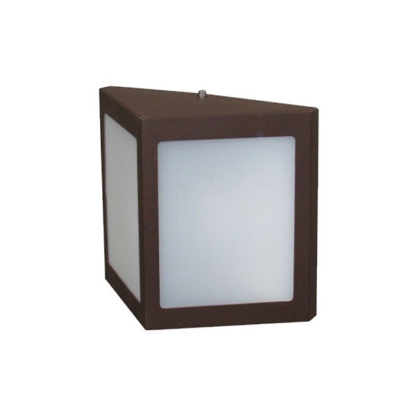 ARANDELA LINEA TRIANGULAR PQ LED 12W 3.000K BIV MR TXT ACR