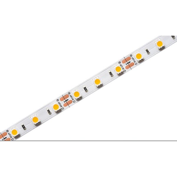 FITA LED ECO 5050 5M 12V IP20 60LEDS/M 10W/M 700lm/m Branco Quente 3000K STH7814/30 - Stella