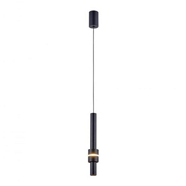 Pendente Led Levy 5w Branco Quente 3000k Preto - Nordecor