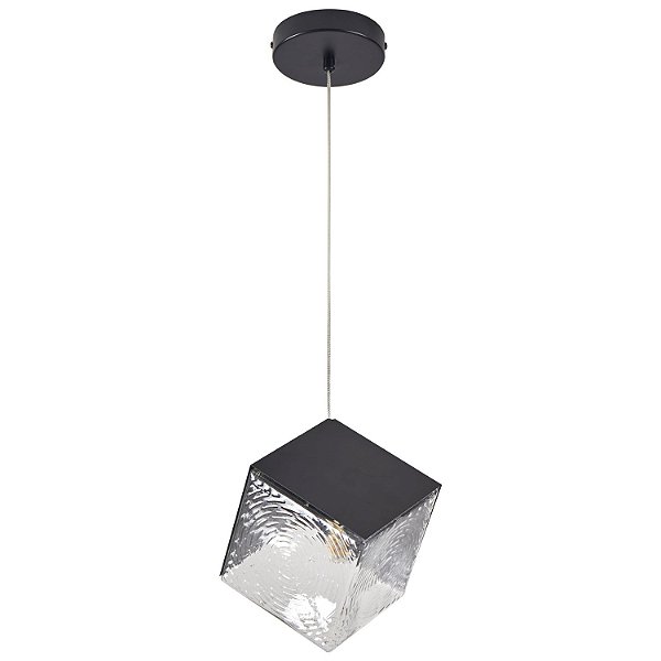 Pendente Bitis 1x G9 Preto - Nordecor