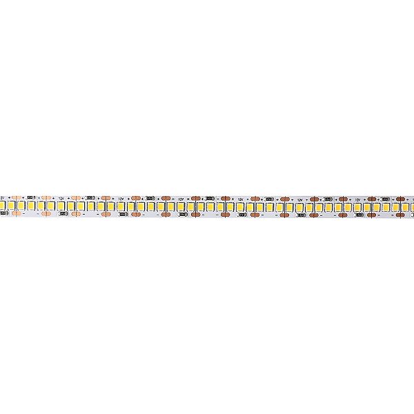 Fita Led 2835 IP20 240 Led/M 10mm 20W/M 2280 Lm/M 5m 12V Branco Quente 3000K - Nordecor