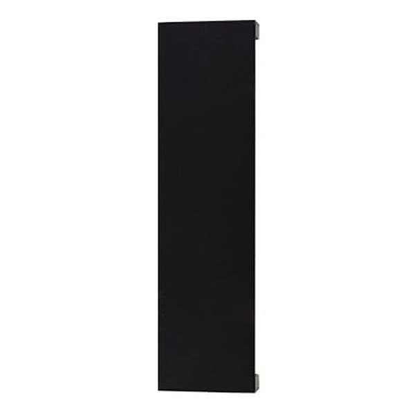 Arandela LED Yeni 30cm IP65 7W Branco Quente 3000K Preto - Nordecor