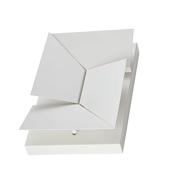 Arandela Led Lozo Duo 4W Branco Quente 3000K Branco - Nordecor