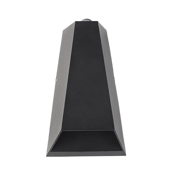 Arandela Led Drie 6W IP65 Branco Quente 3000K Preto ABS - Nordecor