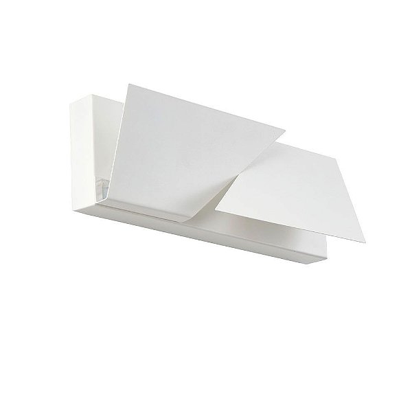 Arandela Led Lozo 2W Branco Quente 3000K Branco - Nordecor