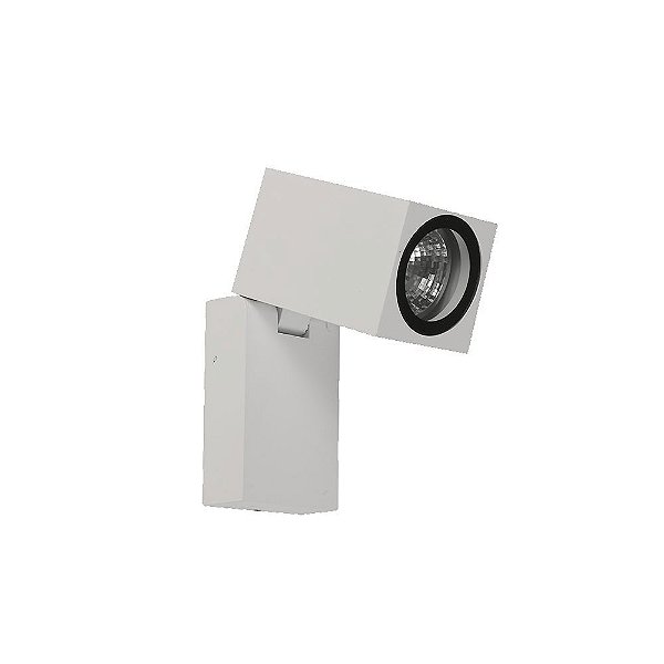 Arandela LED Kubi IP65 5W Branco Quente 3000K Branco - Nordecor