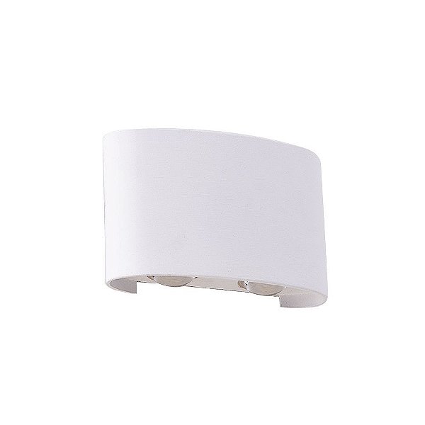 Arandela LED Ranne IP65 4*3W Branco Quente 3000K Branco - Nordecor
