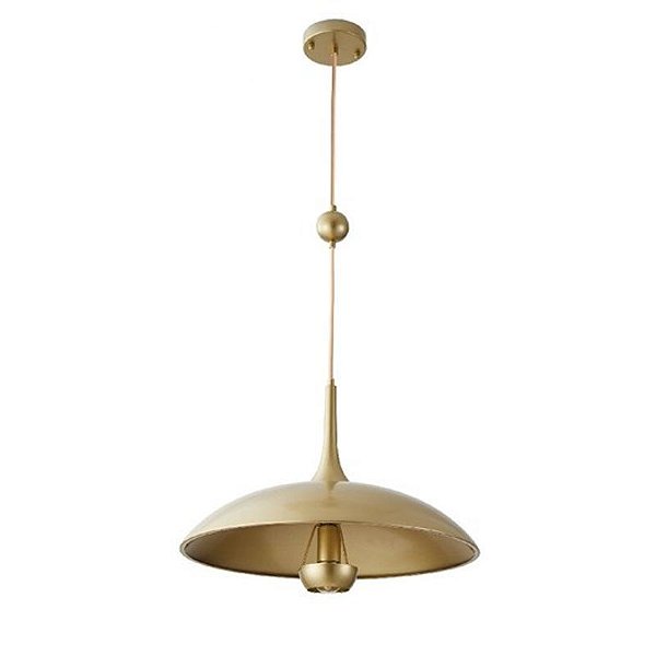 Pendente Alus E27 Ouro Fosco - Nordecor