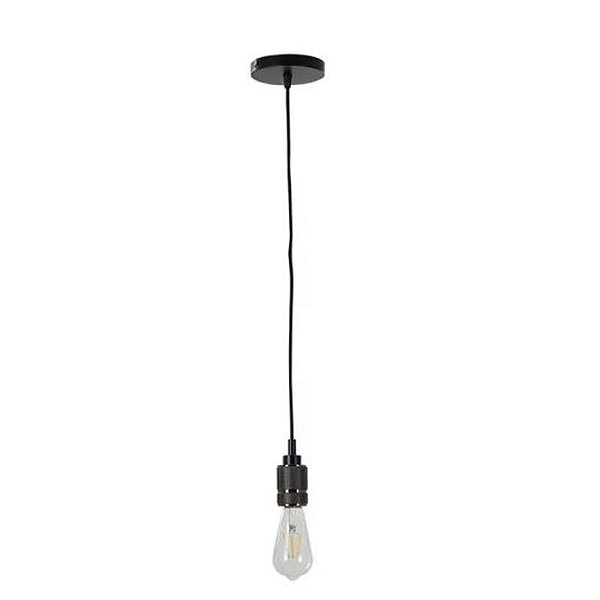 Pendente Wino E27 Preto Perola - Nordecor