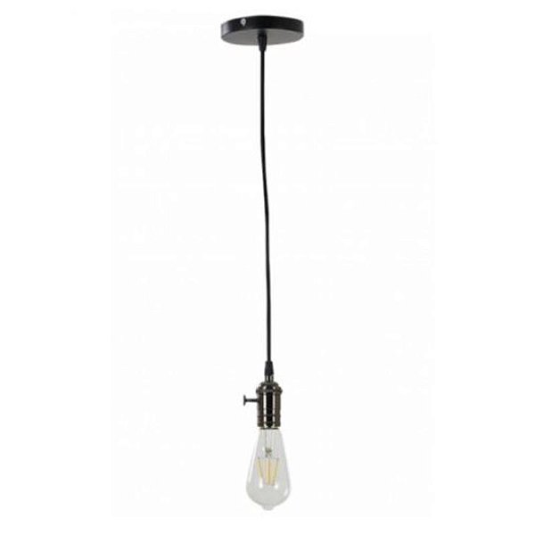Pendente Dusty E27 Preto Perola - Nordecor