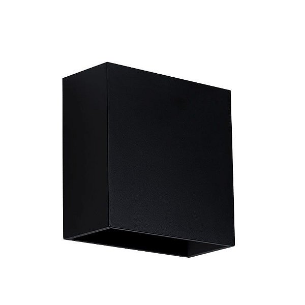 Arandela LED Dron IP65 4W Branco Quente 3000K Preto - Nordecor