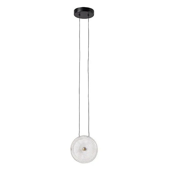 Pendente Led Barok Uno 16w Branco Quente 3000k Dourado - Nordecor