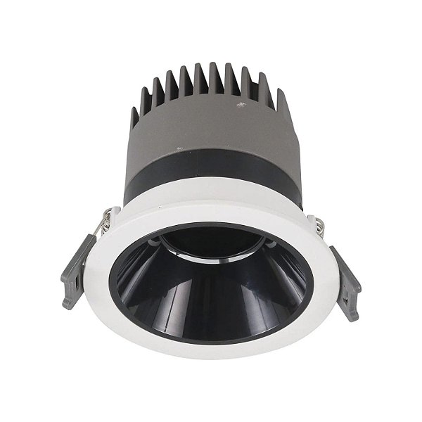 Spot LED Angel Eye de Embutir 7W Redondo Direcionável Bivolt Branco Ip20 Natural 4000K - Gaya