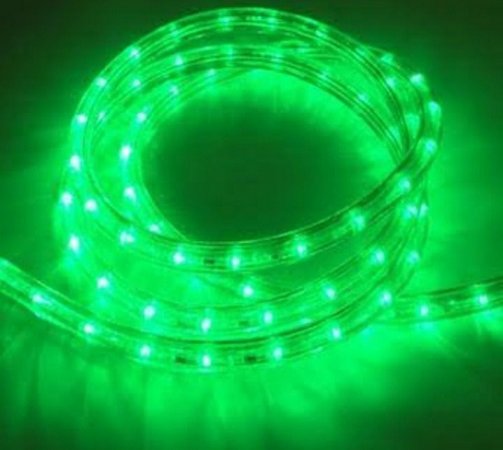 MANGUEIRA DE LED REDONDA 220V Verde - RDL102098